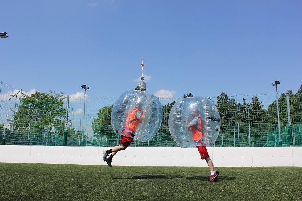 Bubble Soccer Jump